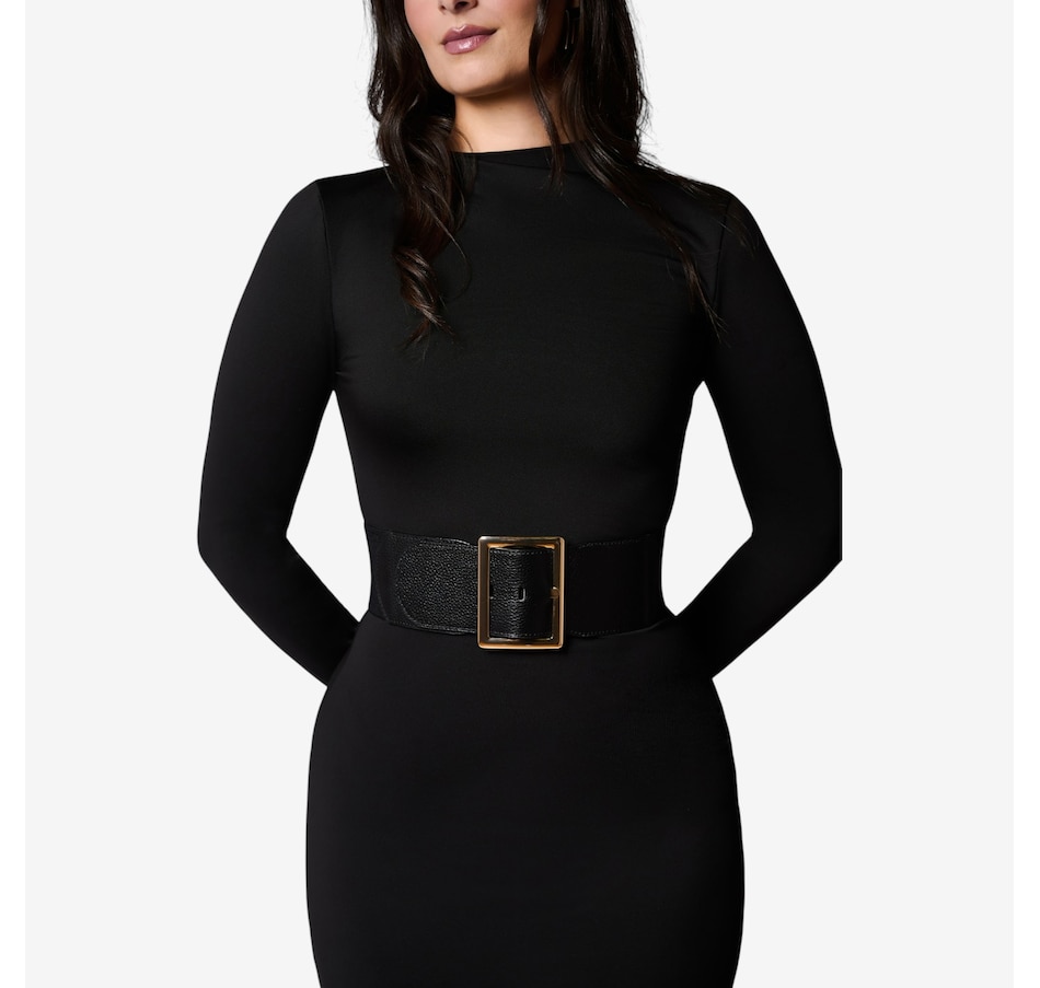 Image 118881_BLK.jpg, Product 118-881 / Price $69.00, Katherine Karambelas Colbie Leather Belt from Katherine Karambelas on TSC.ca's Fashion department