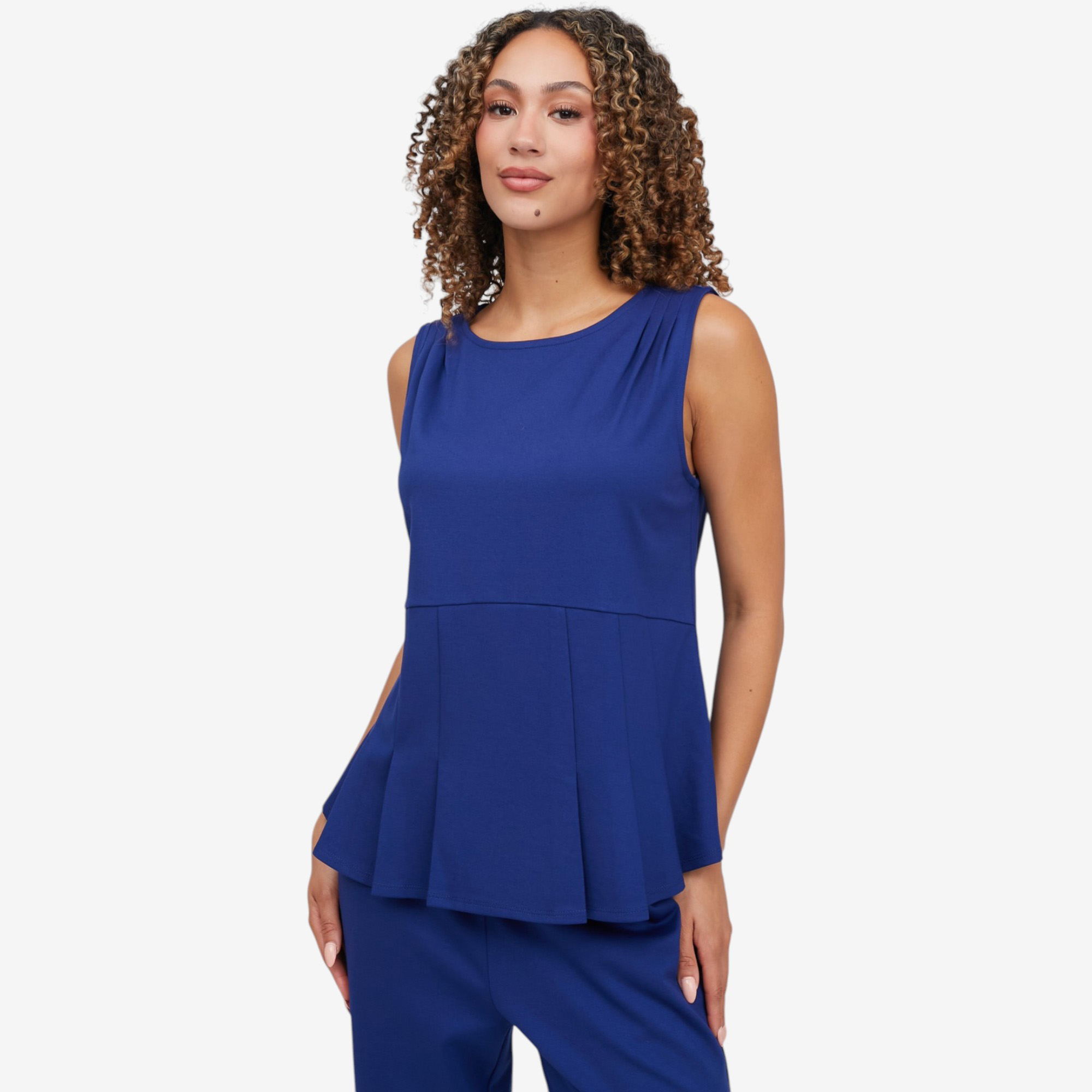 Stacy London Pleated Peplum Top - TSC.ca