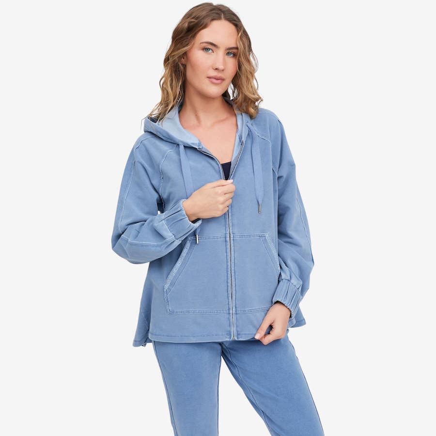 Image 118904_ALTMORE1.jpg, Product 118-904 / Price $64.33, Diane Gilman Crystal Trimmed Swing Hoodie from DG2 by Diane Gilman on TSC.ca's Fashion department
