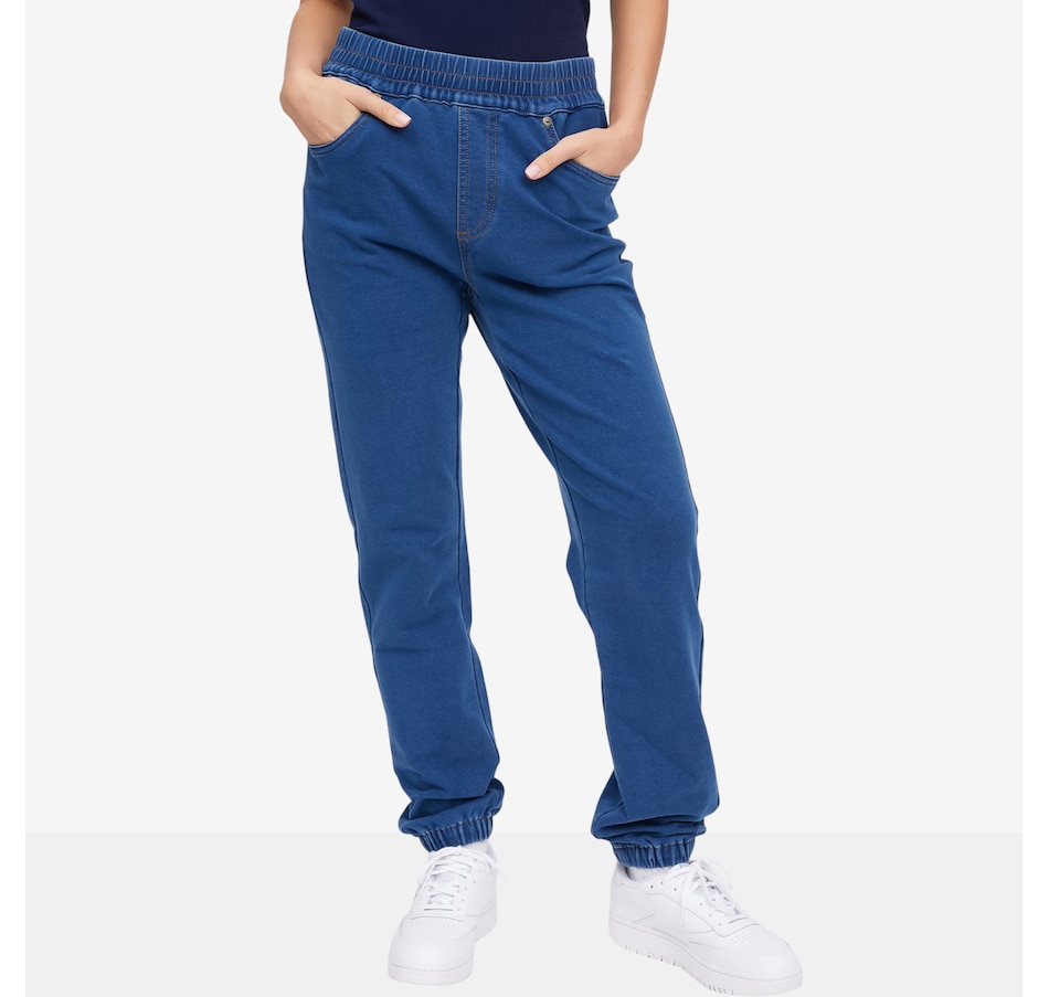 Image 118905_ALTMORE3.jpg, Product 118-905 / Price $99.90, Diane Gilman Five-Pocket Denim Jogger from DG2 by Diane Gilman on TSC.ca's Fashion department