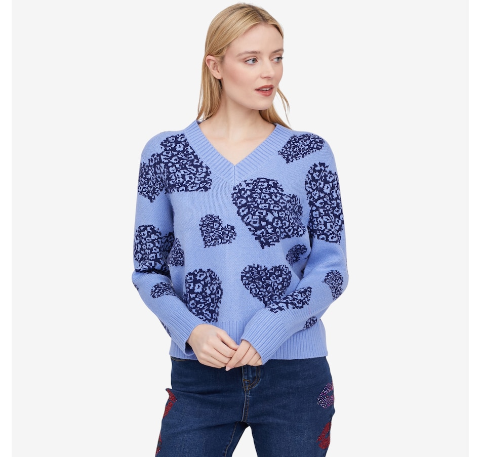 Image 118909_CHHHS.jpg, Product 118-909 / Price $94.90, Diane Gilman V-Neck Sweater from DG2 by Diane Gilman on TSC.ca's Fashion department
