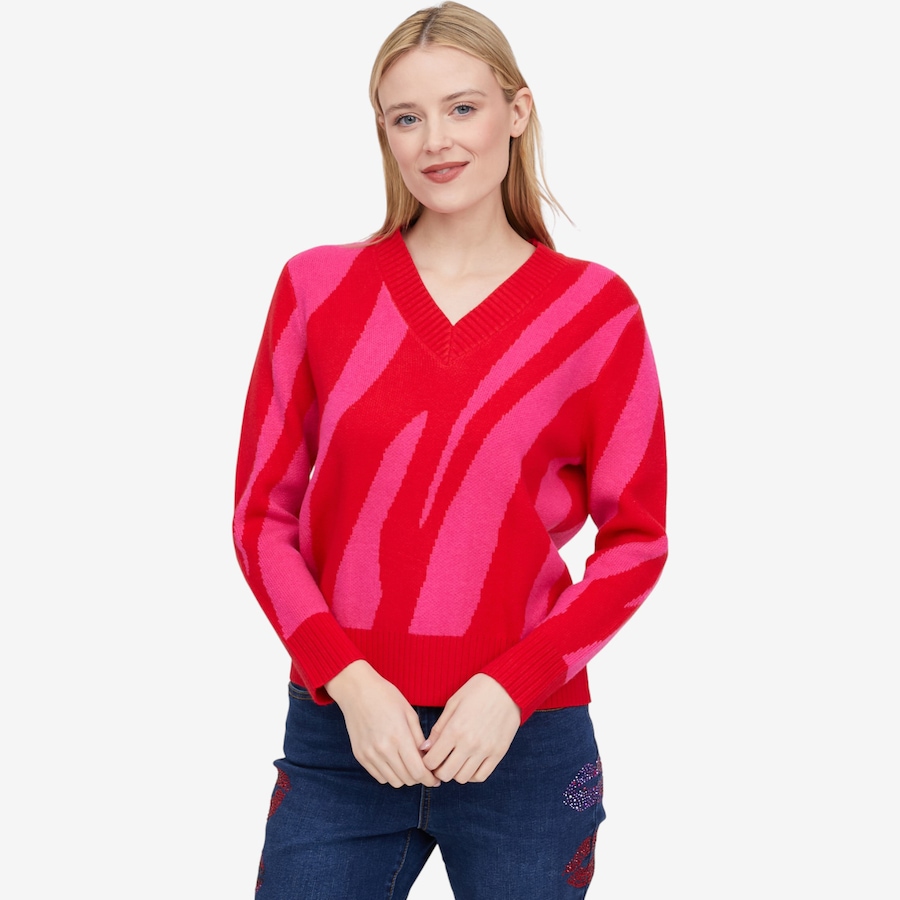Image 118909_DRAZA.jpg, Product 118-909 / Price $39.88, Diane Gilman V-Neck Sweater from DG2 by Diane Gilman on TSC.ca's Fashion department