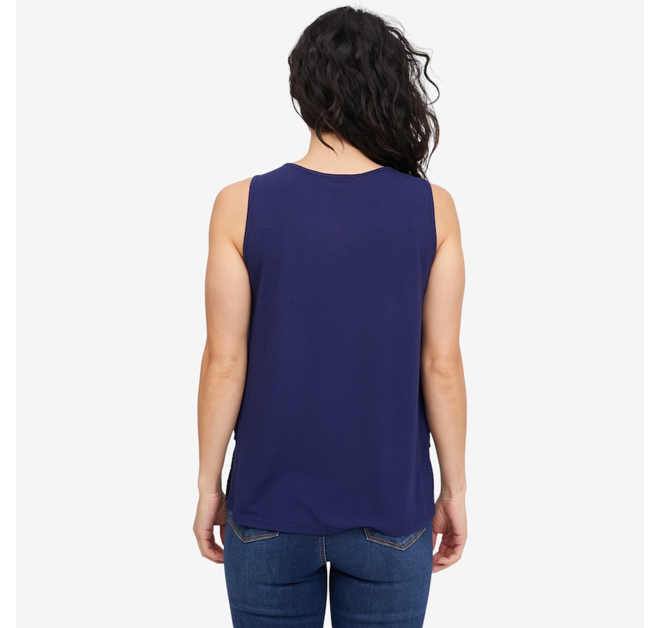 Image 118915_ALTMORE3.jpg, Product 118-915 / Price $49.88, Diane Gilman Printed Easy Tank from DG2 by Diane Gilman on TSC.ca's Fashion department