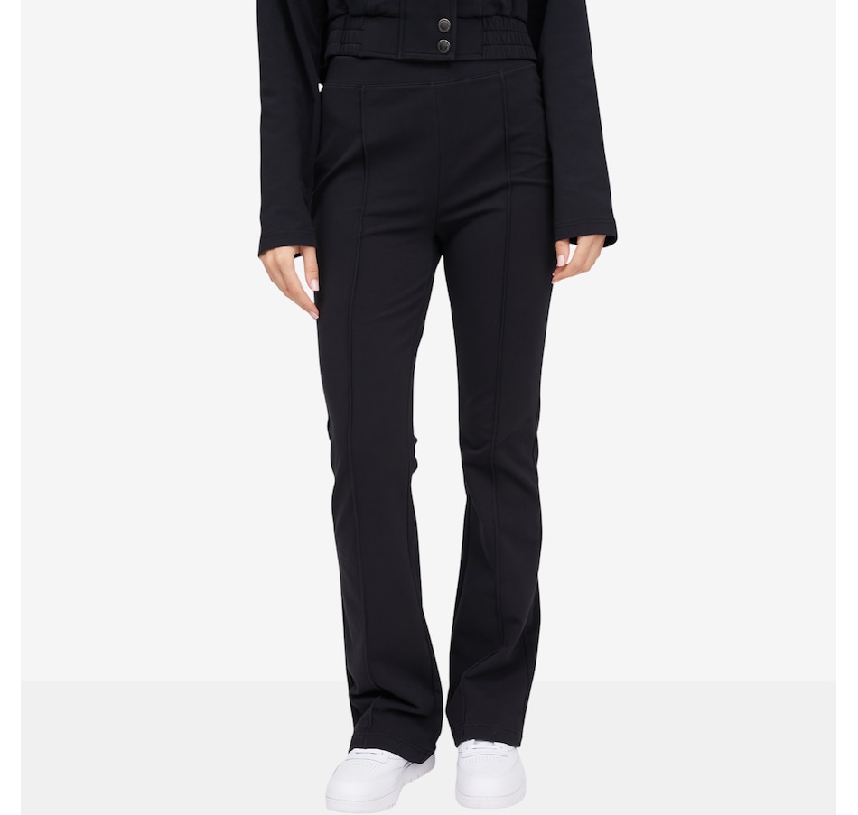Image 118918_BLK.jpg, Product 118-918 / Price $69.90, Diane Gilman Sport Luxe Pull-On Bootcut Pant from DG2 by Diane Gilman on TSC.ca's Fashion department