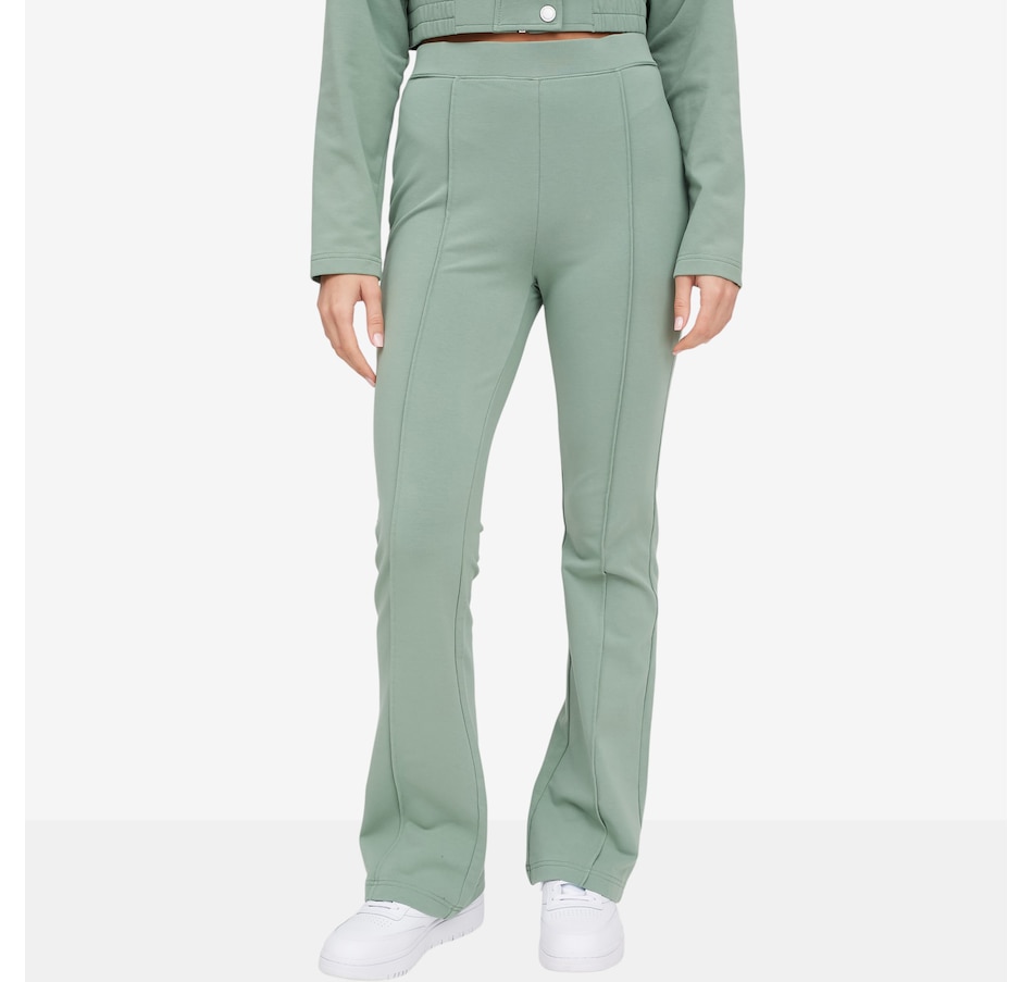 Image 118918_HEDGN.jpg, Product 118-918 / Price $69.90, Diane Gilman Sport Luxe Pull-On Bootcut Pant from DG2 by Diane Gilman on TSC.ca's Fashion department