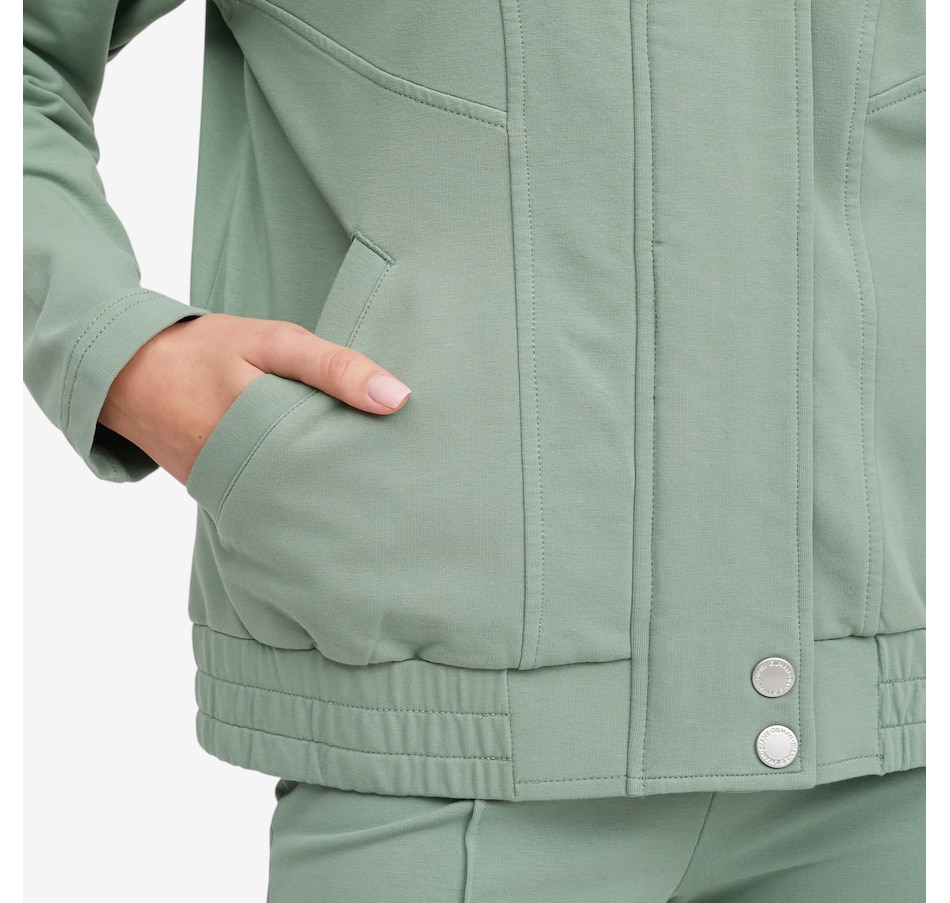 Image 118919_ALTMORE2.jpg, Product 118-919 / Price $109.90, Diane Gilman Sport Luxe Front Zip Jacket from DG2 by Diane Gilman on TSC.ca's Fashion department