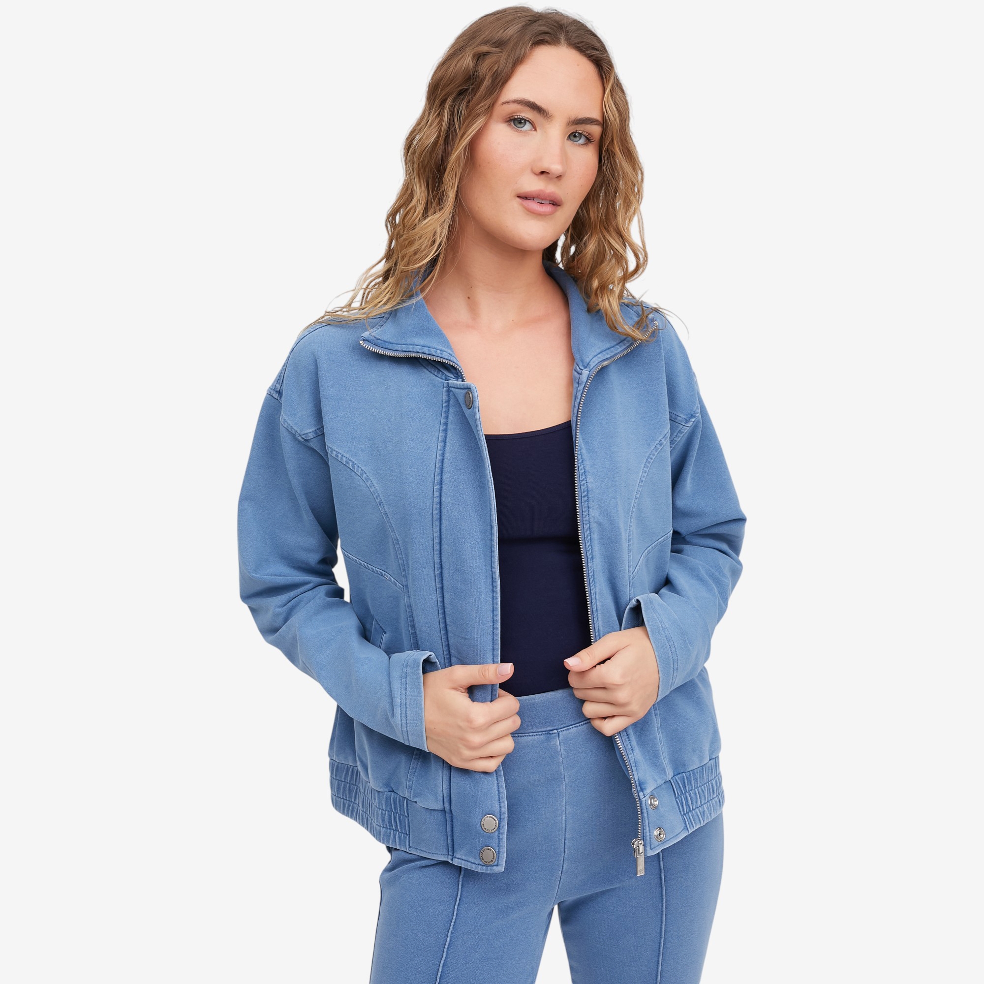 Diane Gilman Sport Luxe Front Zip Jacket - TSC.ca