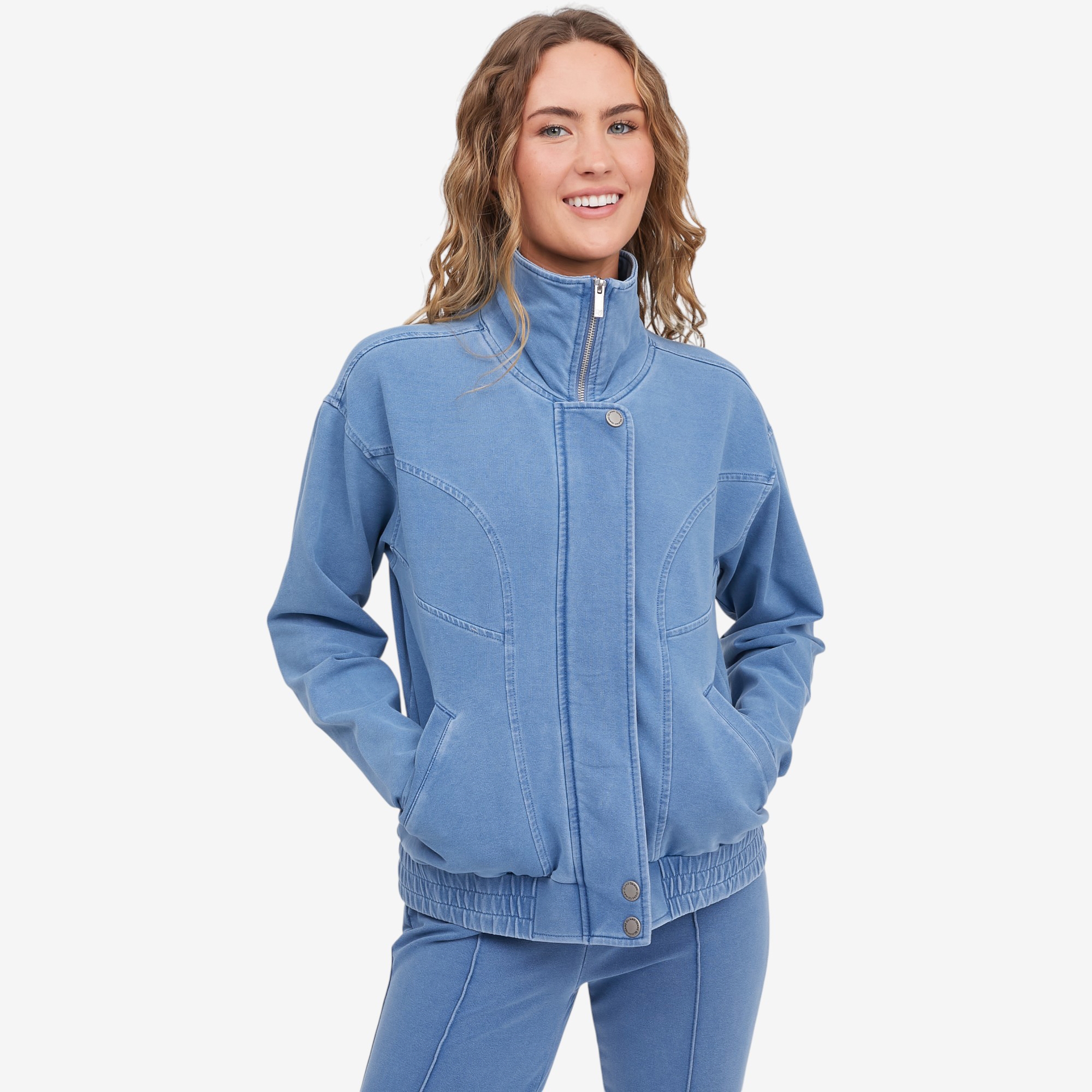 Diane Gilman Sport Luxe Front Zip Jacket - TSC.ca