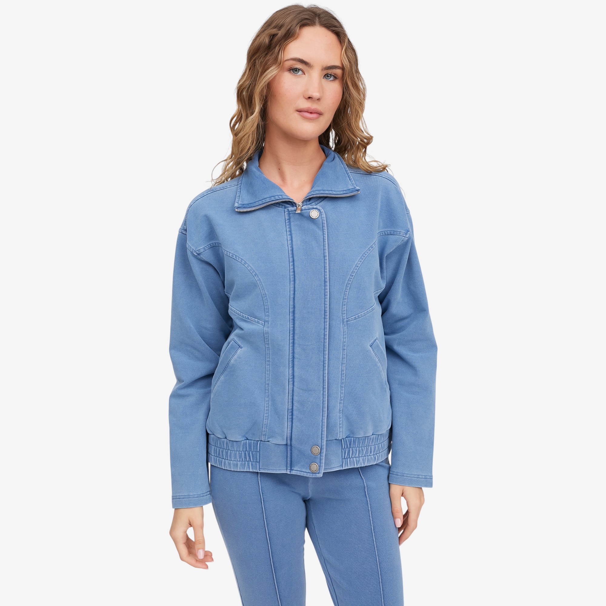 Diane Gilman Sport Luxe Front Zip Jacket - TSC.ca