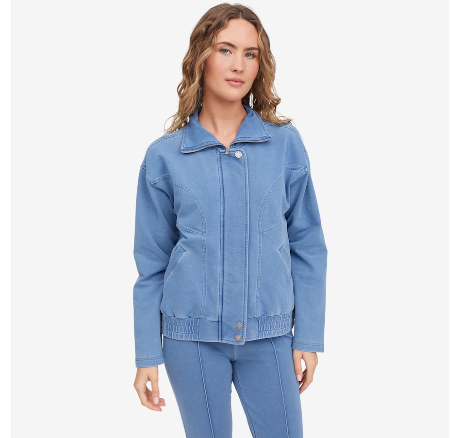 Image 118919_CHA.jpg, Product 118-919 / Price $109.90, Diane Gilman Sport Luxe Front Zip Jacket from DG2 by Diane Gilman on TSC.ca's Fashion department