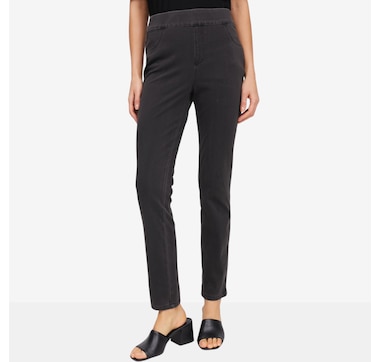 Nina Leonard Stretch Knit Denim Pant