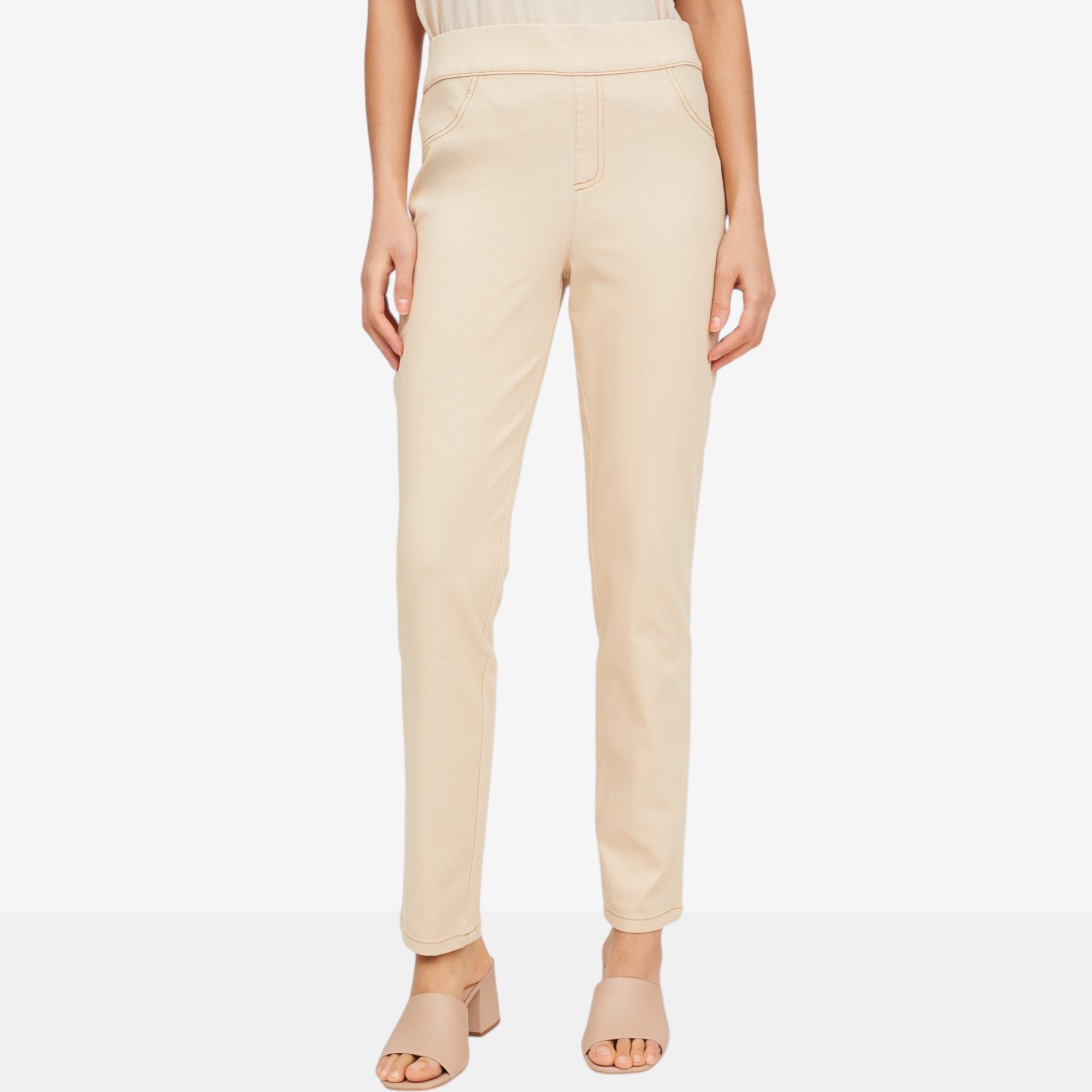 Nina Leonard Stretch Knit Denim Pant - TSC.ca