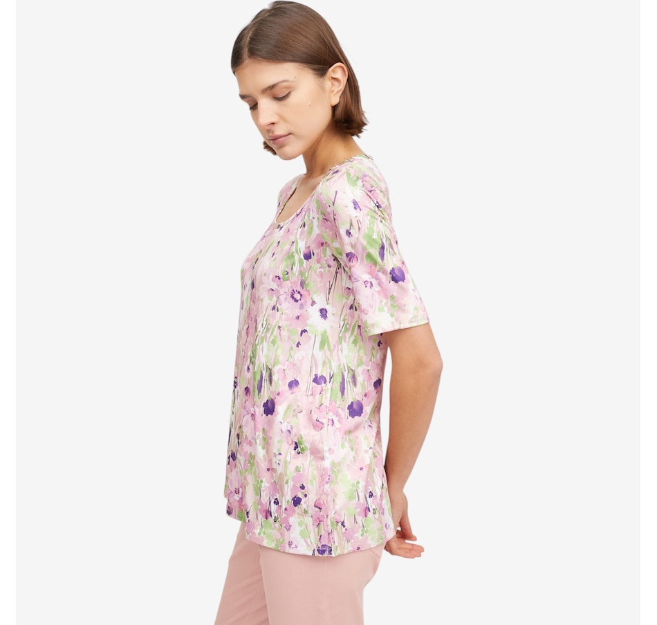 Image 118922_ALTMORE1.jpg, Product 118-922 / Price $69.99, Nina Leonard Elbow Sleeve Scoop Neck Tops: 2-Pack from Nina Leonard on TSC.ca's Fashion department