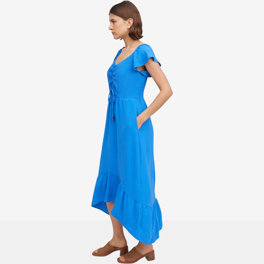 Image 118937_ALTMORE1.jpg, Product 118-937 / Price $49.88, Nina Leonard Smocked Bodice High Low Dress from Nina Leonard on TSC.ca's Fashion department