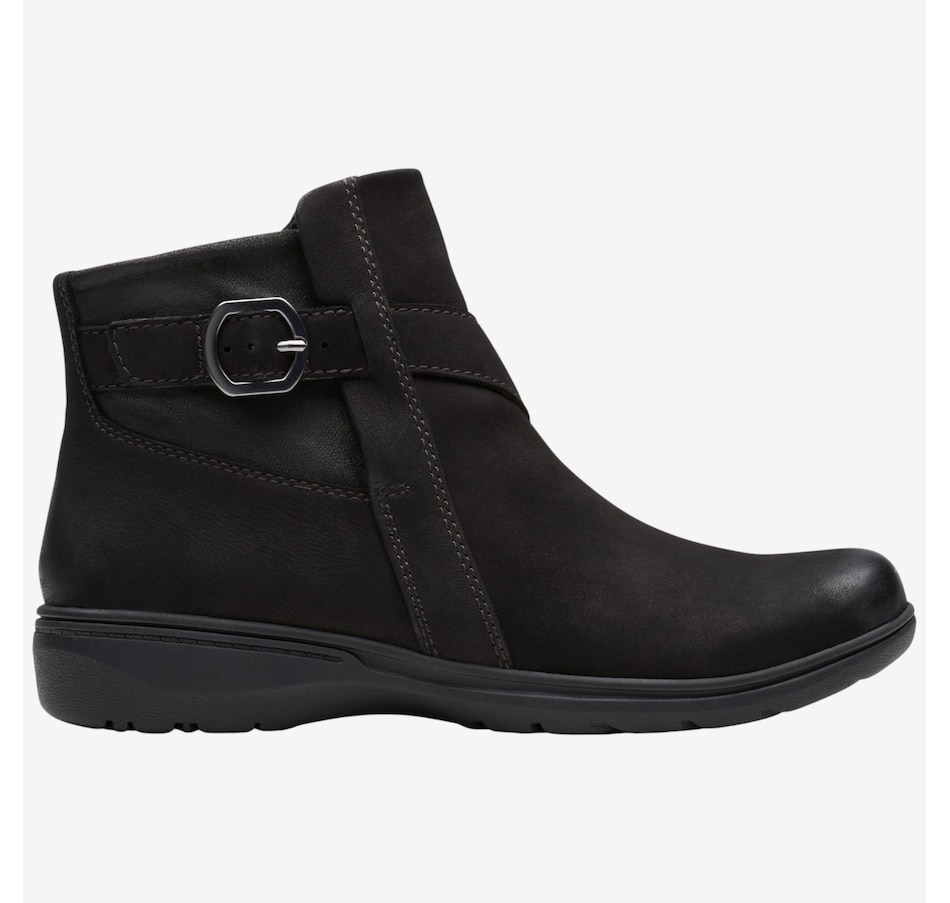 Image 118947_BLK.jpg, Product 118-947 / Price $99.88, Clarks Carleigh Angie Short Boot from Clarks Footwear on TSC.ca's Shoes department