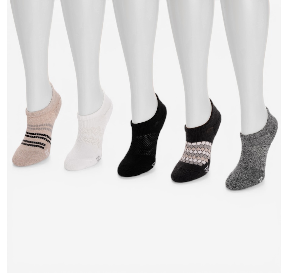 Image 118958_ALTMORE1.jpg, Product 118-958 / Price $30.00, Muk Luks Dream Step No-Show Socks: Set of 5 Pairs from Muk Luks on TSC.ca's Fashion department