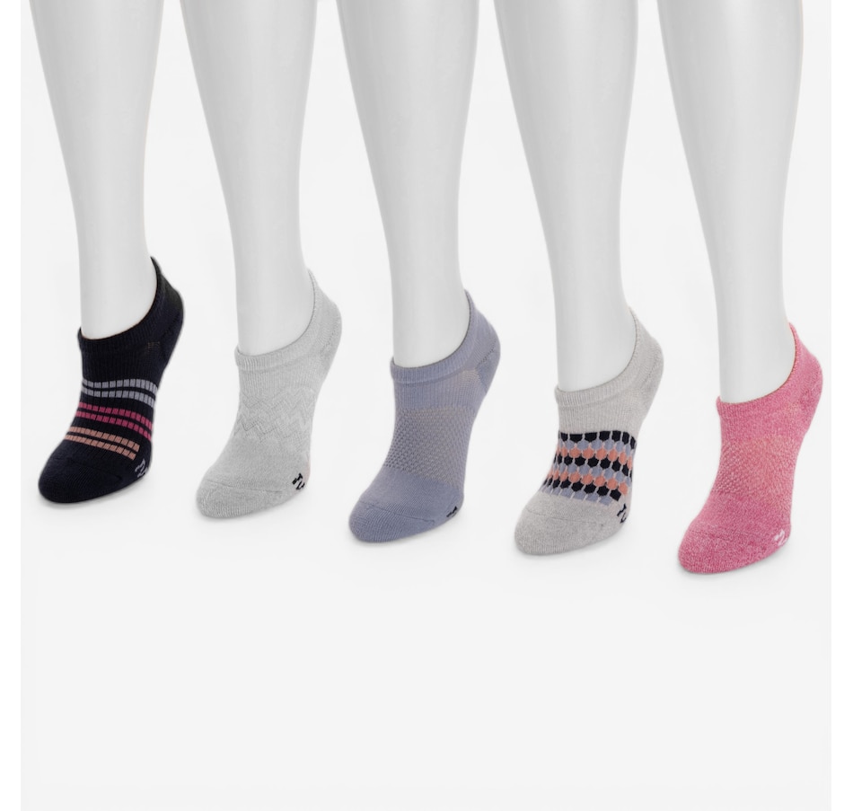 Image 118958_ALTMORE5.jpg, Product 118-958 / Price $30.00, Muk Luks Dream Step No-Show Socks: Set of 5 Pairs from Muk Luks on TSC.ca's Fashion department