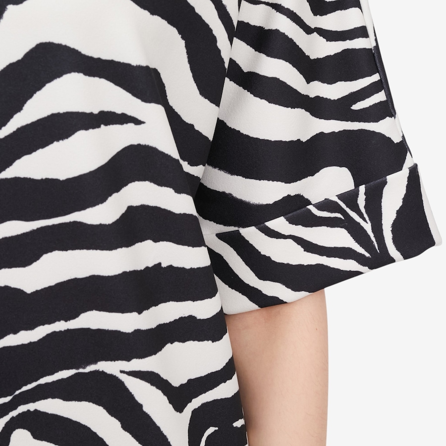Image 118974_ALTMORE2.jpg, Product 118-974 / Price $129.88, N Natori Zebra Knit Crepe Shirt Dress from N Natori on TSC.ca's Fashion department