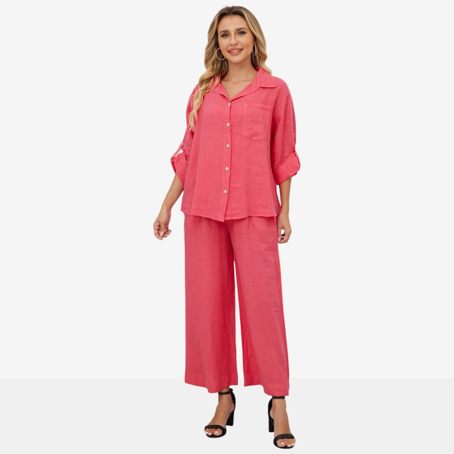 Image 119030_RAS.jpg, Product 119-030 / Price $49.33, Orange Fashion Village Celia's Linen Two-Piece Set from Orange Fashion Village on TSC.ca's Fashion department