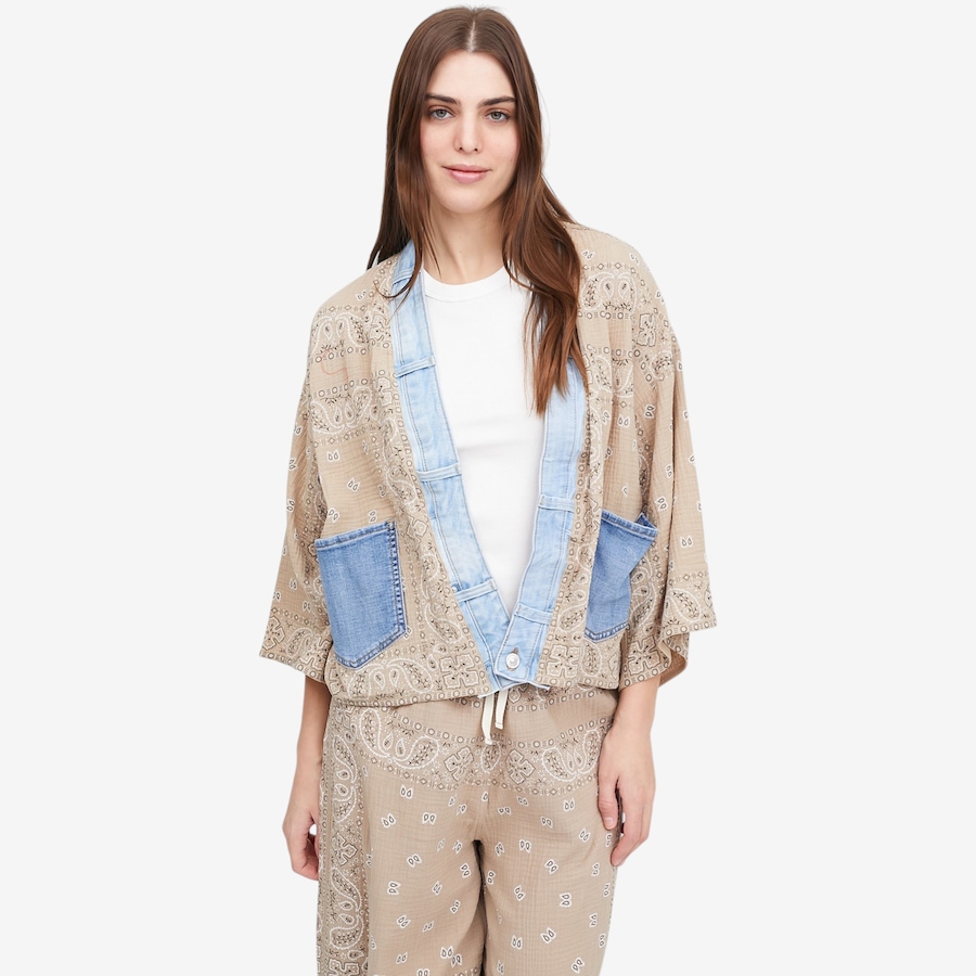 Image 119052_SAN.jpg, Product 119-052 / Price $94.88, Shannon Passero Bandana Short Cardigan from Shannon Passero  on TSC.ca's Fashion department