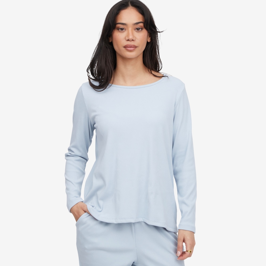Image 119072_ALTMORE1.jpg, Product 119-072 / Price $39.33, Kim & Co. Soft Rib Knit Cozy Luxe Long Sleeve Top and Wellness Pant from Kim & Co. on TSC.ca's Fashion department
