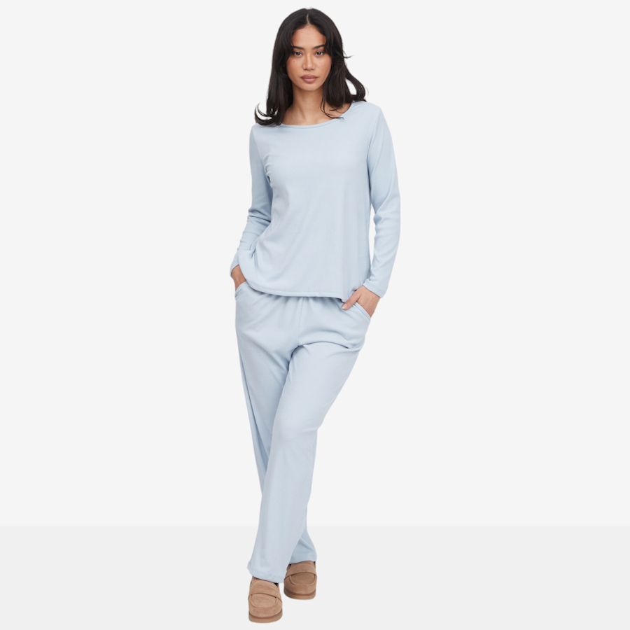 Image 119072_DUSBE.jpg, Product 119-072 / Price $39.33, Kim & Co. Soft Rib Knit Cozy Luxe Long Sleeve Top and Wellness Pant from Kim & Co. on TSC.ca's Fashion department