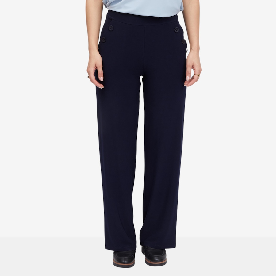 Image 119109_NVY.jpg, Product 119-109 / Price $34.88, Kim & Co. Deluxe Brazil Knit Sailor Pant from Kim & Co. on TSC.ca's Fashion department