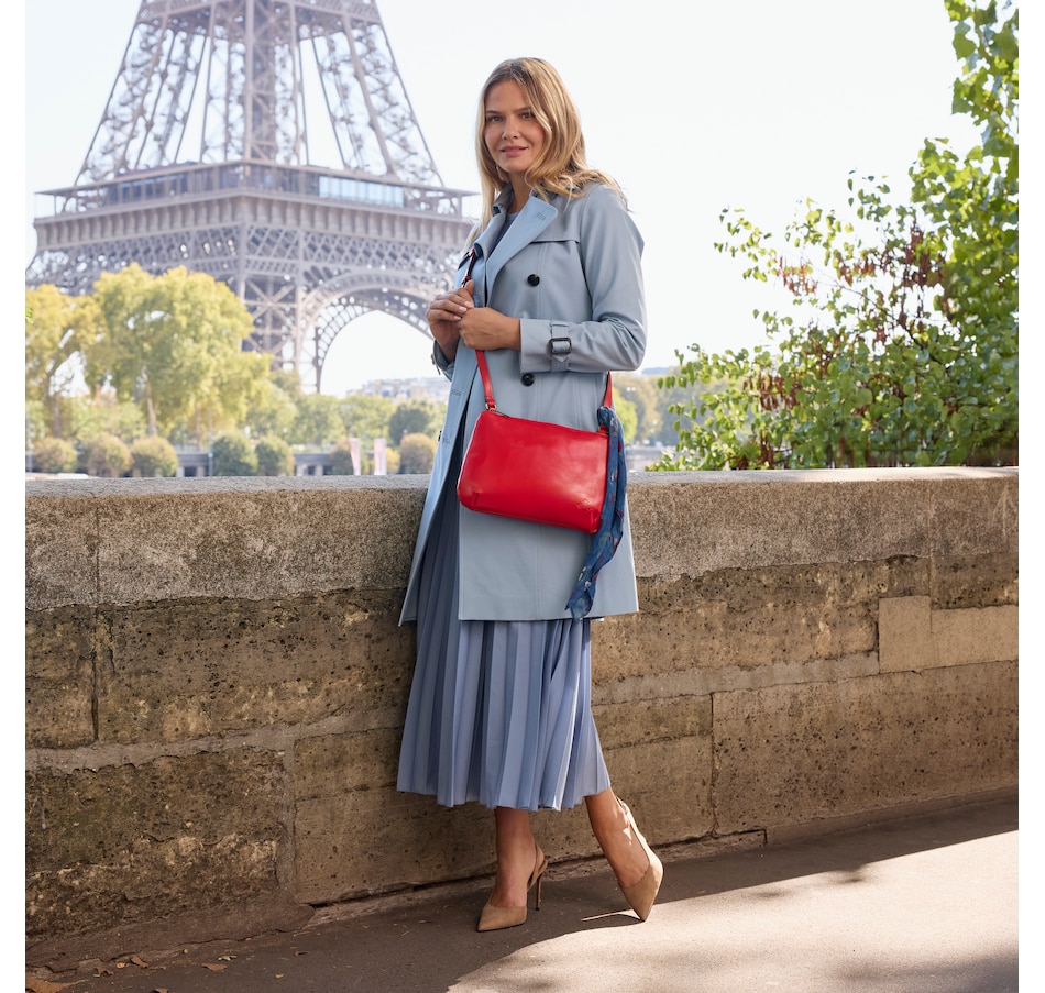 Image 119117_ALTMORE4.jpg, Product 119-117 / Price $129.99, Patricia Nash Basita Leather Shoulder Bag with Scarf from Patricia Nash on TSC.ca's Fashion department