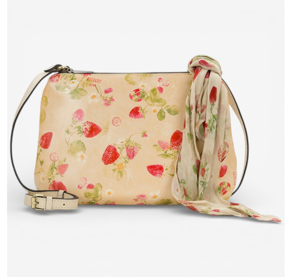 Image 119117_PAR.jpg, Product 119-117 / Price $129.99, Patricia Nash Basita Leather Shoulder Bag with Scarf from Patricia Nash on TSC.ca's Fashion department