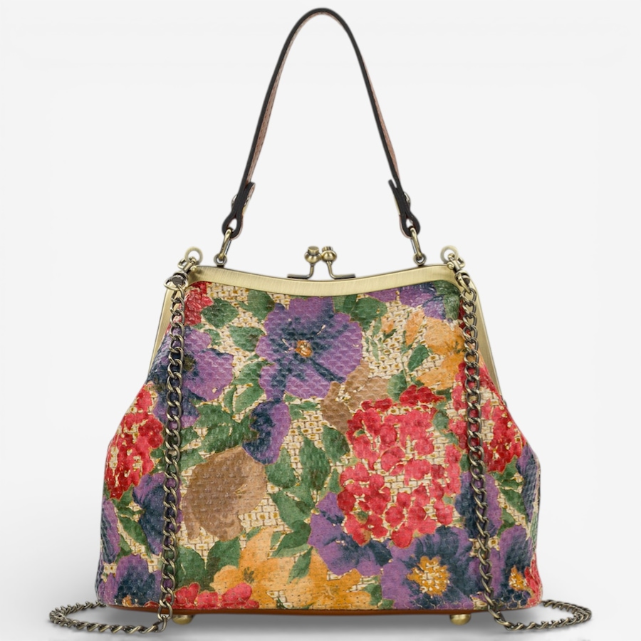 Image 119164_HYDR.jpg, Product 119-164 / Price $129.00, Patricia Nash Laureana Frame Bag from Patricia Nash on TSC.ca's Fashion department
