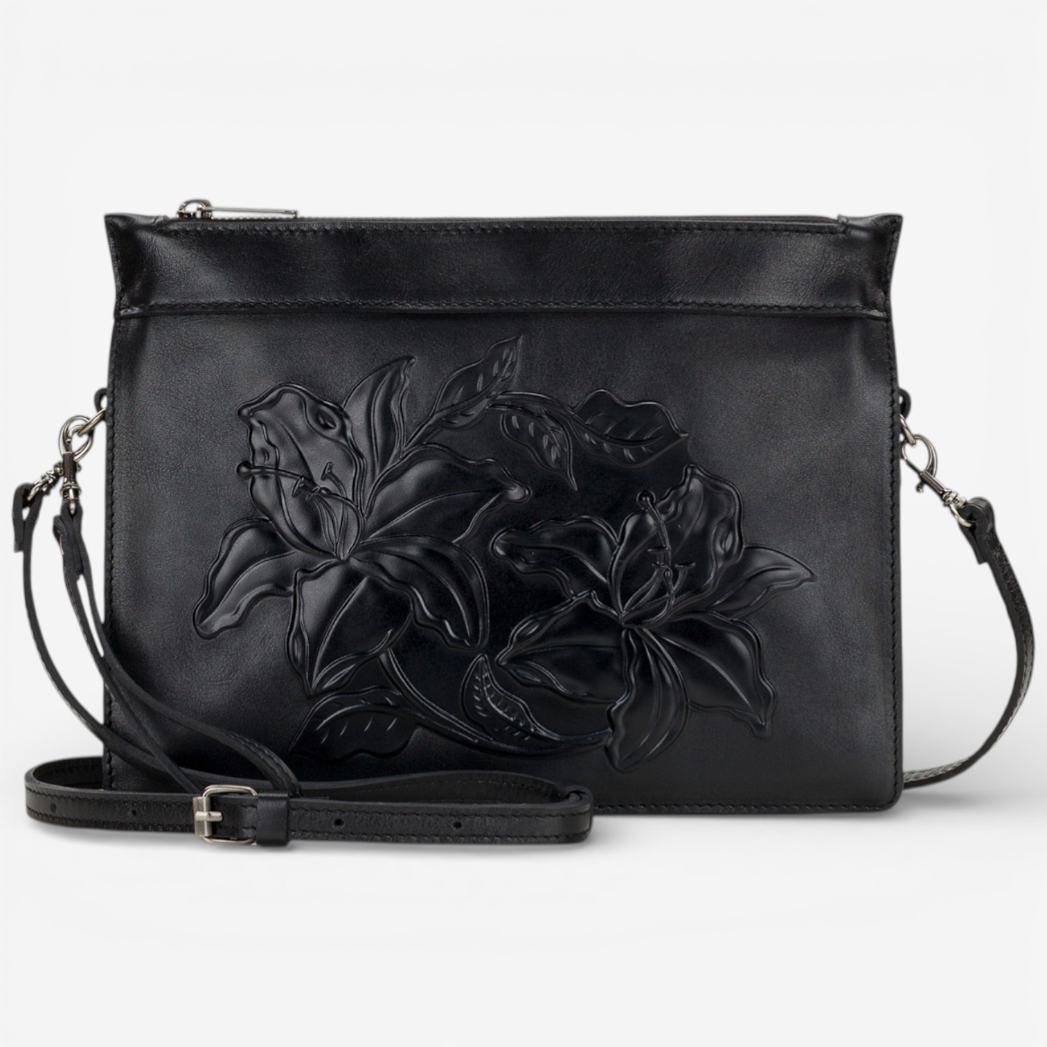 Saint Laurent Rive Gauche Black Patent Leather Large Tote Bag - TSC.ca