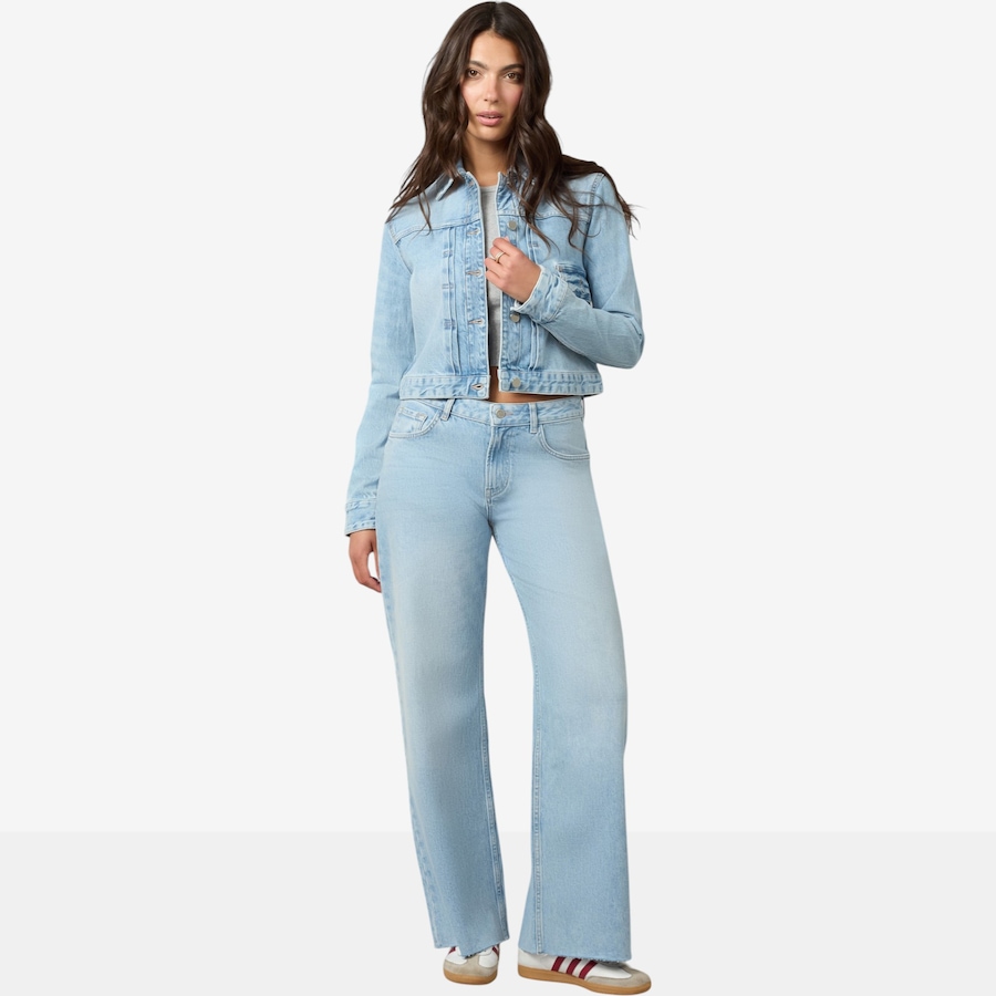 Image 119168_WHIBE.jpg, Product 119-168 / Price $160.00, Lola Sabrina Classic Denim Jacket from Lola Denim on TSC.ca's Fashion department