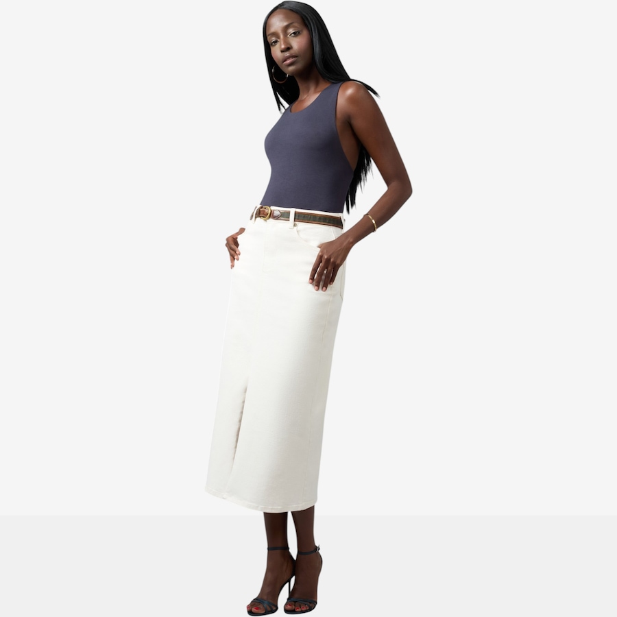 Image 119171_ALTMORE1.jpg, Product 119-171 / Price $150.00, Lola Denim Halston High Rise Maxi Skirt from Lola Denim on TSC.ca's Fashion department
