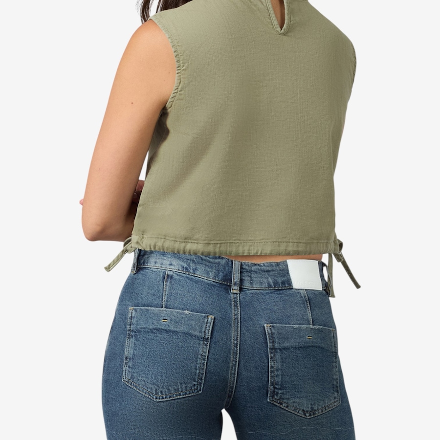 Image 119175_ALTMORE5.jpg, Product 119-175 / Price $80.00, Lola Denim Liel Cotton Twill Top from Lola Denim on TSC.ca's Fashion department