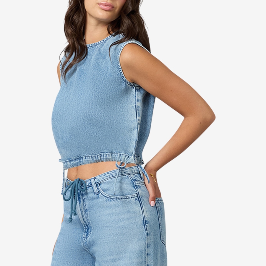 Image 119175_ALTMORE7.jpg, Product 119-175 / Price $80.00, Lola Denim Liel Cotton Twill Top from Lola Denim on TSC.ca's Fashion department