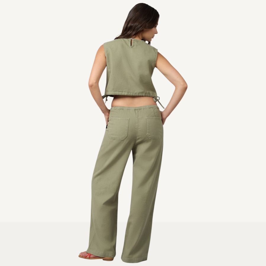 Image 119176_ALTMORE6.jpg, Product 119-176 / Price $72.88, Lola Denim Remy Mid-Rise Cotton Twill Trouser from Lola Denim on TSC.ca's Fashion department