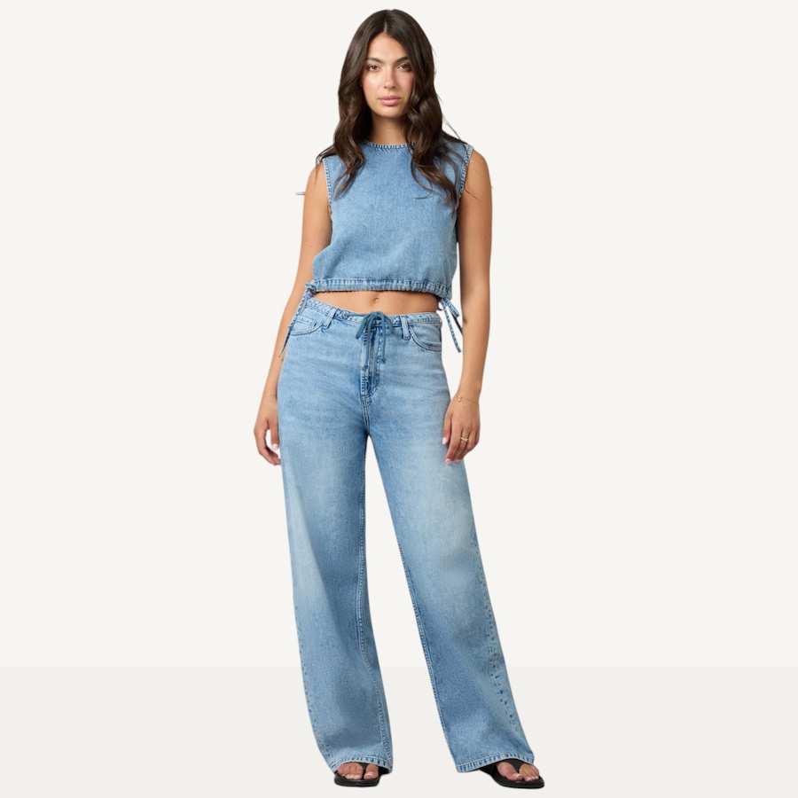 Image 119176_DAYWH.jpg, Product 119-176 / Price $72.88, Lola Denim Remy Mid-Rise Cotton Twill Trouser from Lola Denim on TSC.ca's Fashion department