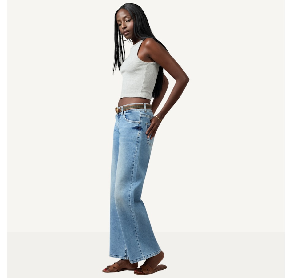 Image 119184_ALTMORE1.jpg, Product 119-184 / Price $150.00, Lola Denim Miro High Rise Straight Jean from Lola Denim on TSC.ca's Fashion department