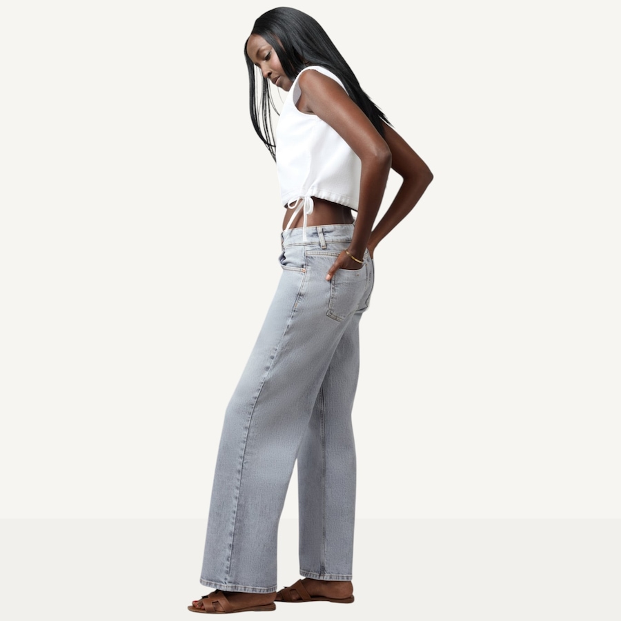 Image 119184_ALTMORE4.jpg, Product 119-184 / Price $79.88, Lola Denim Miro Mid-Rise Straight Jean from Lola Denim on TSC.ca's Fashion department