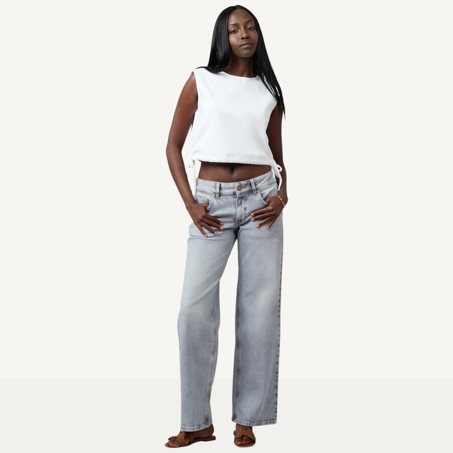 Image 119184_MONOC.jpg, Product 119-184 / Price $79.88, Lola Denim Miro Mid-Rise Straight Jean from Lola Denim on TSC.ca's Fashion department