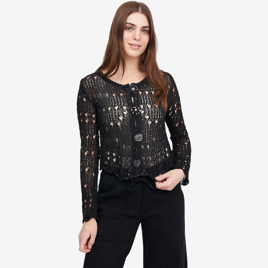 Image 119190_BLK.jpg, Product 119-190 / Price $79.88, Astrid Runway Cardi from Astrid on TSC.ca's Fashion department