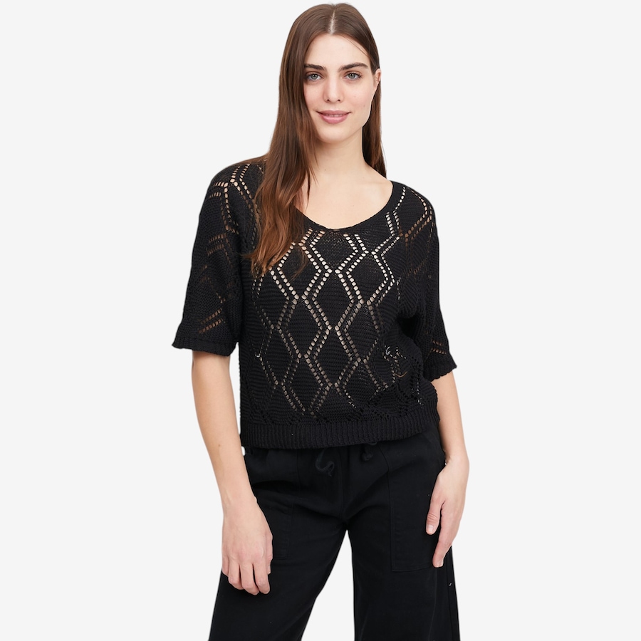 Image 119275_BLK.jpg, Product 119-275 / Price $44.88, Astrid Aria Knit Top from Astrid on TSC.ca's Fashion department