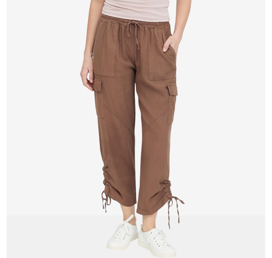 Image 119328_BRN.jpg, Product 119-328 / Price $155.00, Astrid Beach Roll-Up Pant from Astrid on TSC.ca's Fashion department