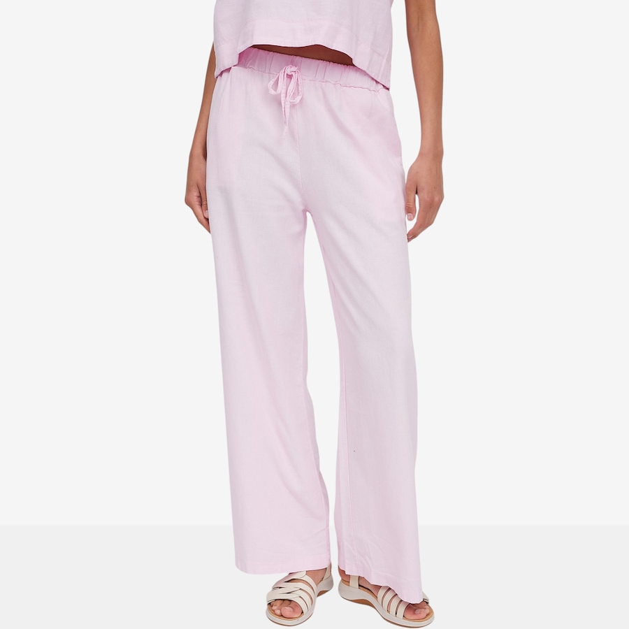 Image 119351_PNK.jpg, Product 119-351 / Price $49.33, Astrid Linen Blend Beach Pant from Astrid on TSC.ca's Fashion department