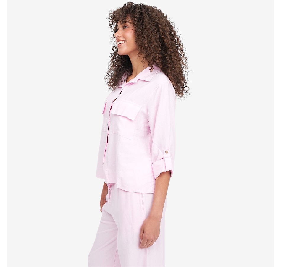 Image 119358_ALTMORE2.jpg, Product 119-358 / Price $79.88, Astrid Beach Boyfriend Shirt from Astrid on TSC.ca's Fashion department