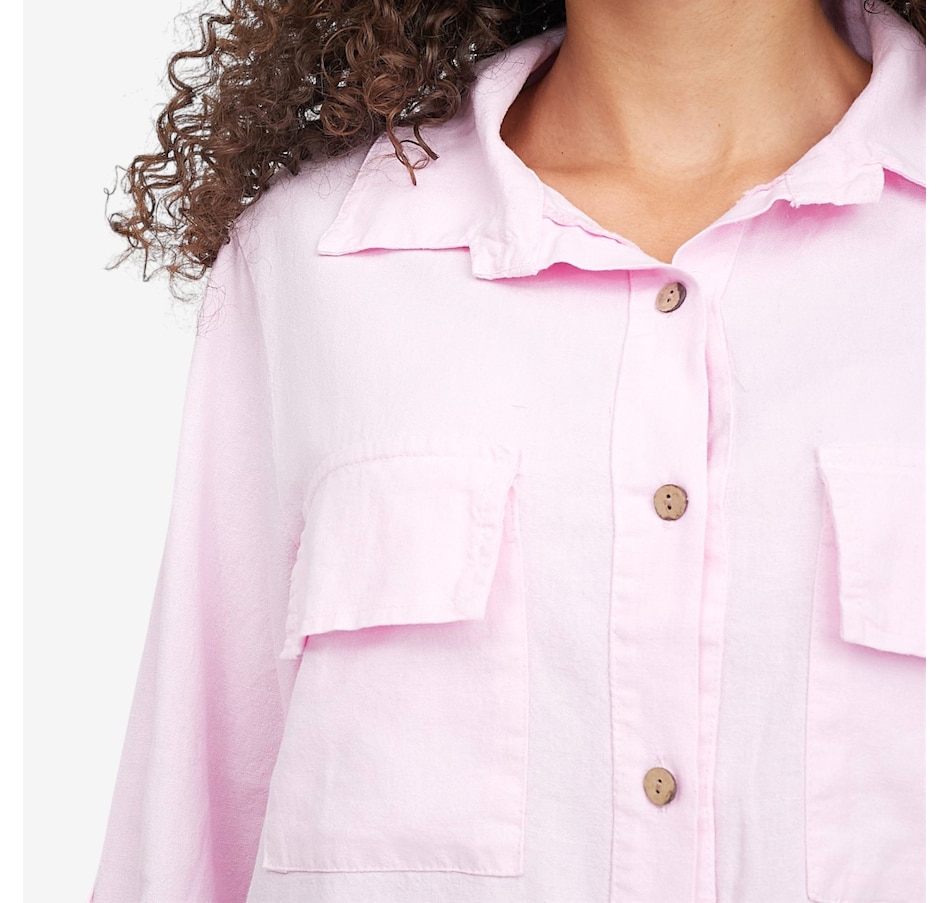 Image 119358_ALTMORE3.jpg, Product 119-358 / Price $79.88, Astrid Beach Boyfriend Shirt from Astrid on TSC.ca's Fashion department