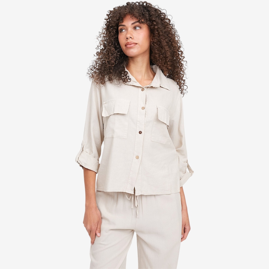 Image 119358_SAN.jpg, Product 119-358 / Price $79.88, Astrid Beach Boyfriend Shirt from Astrid on TSC.ca's Fashion department