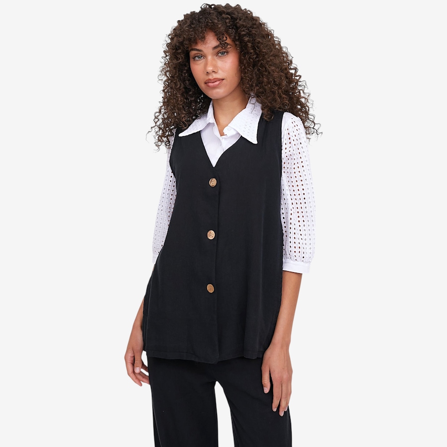 Image 119359_BLK.jpg, Product 119-359 / Price $49.33, Astrid Beach Vest from Astrid on TSC.ca's Fashion department