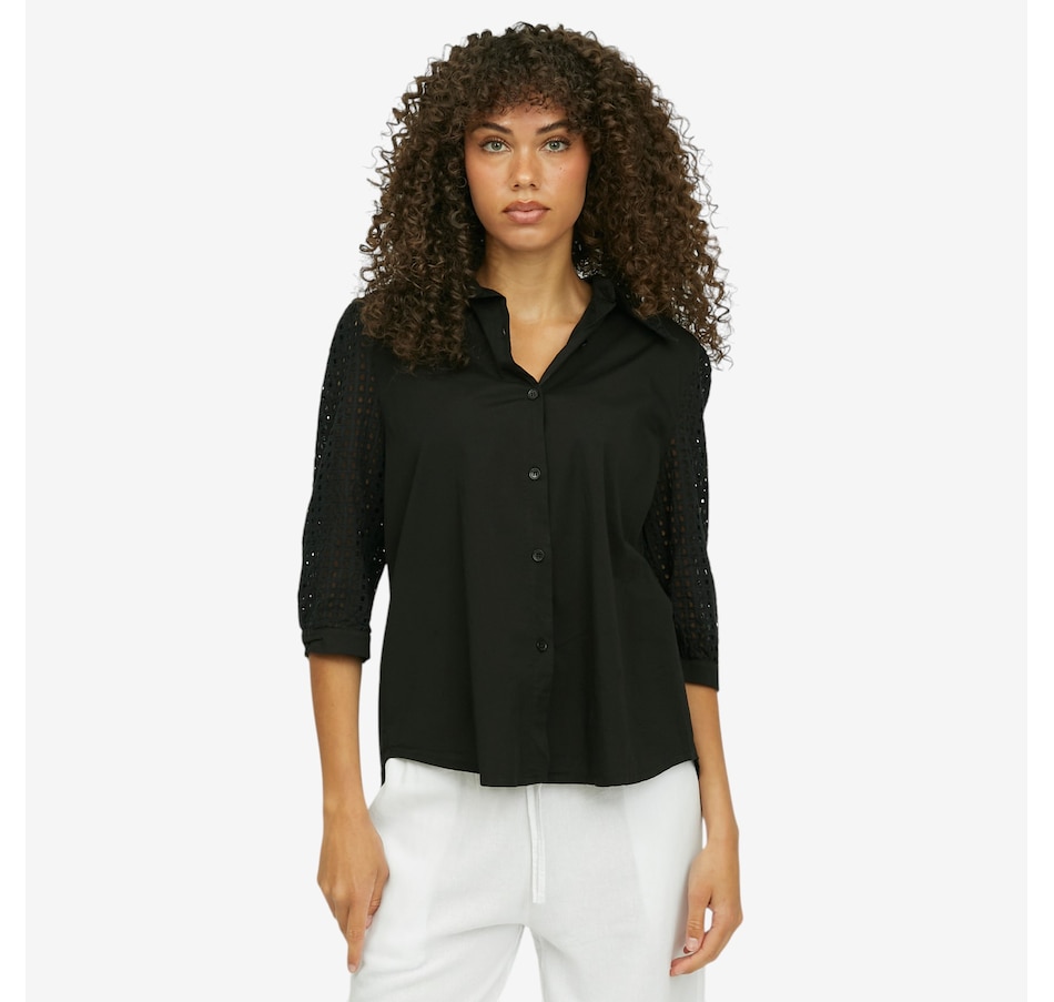 Image 119369_BLK.jpg, Product 119-369 / Price $74.88, Astrid Elena Blouse from Astrid on TSC.ca's Fashion department