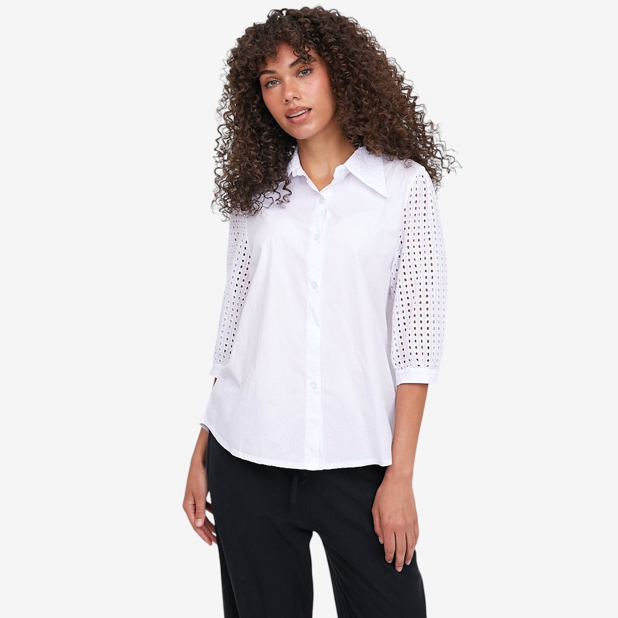 Image 119369_WHT.jpg, Product 119-369 / Price $49.33, Astrid Elena Blouse from Astrid on TSC.ca's Fashion department